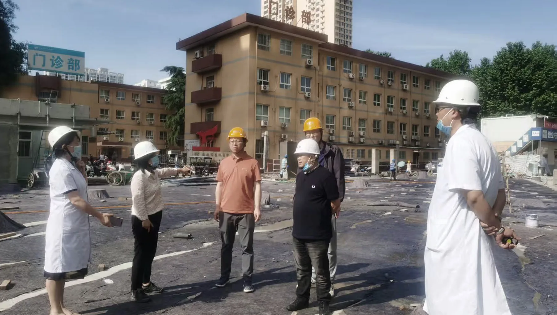 西安市第九医院品牌调研与落地现场 2