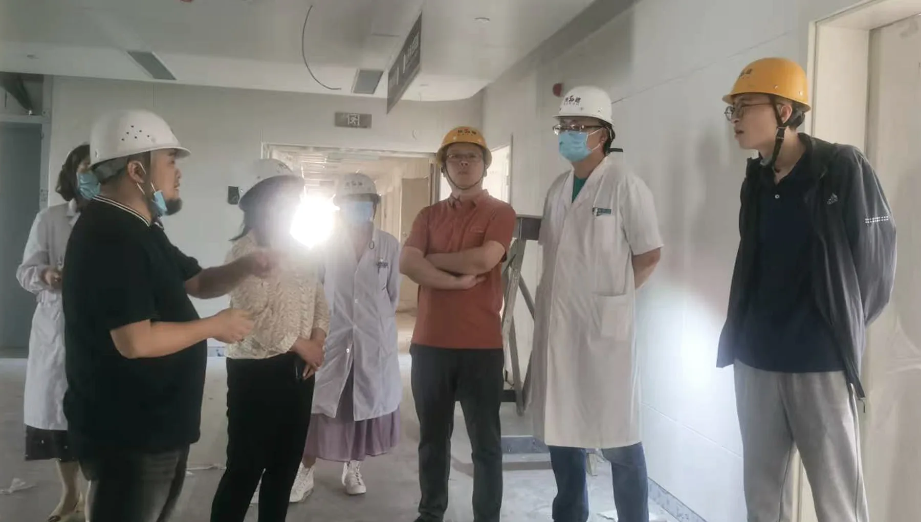 西安市第九医院品牌调研与落地现场 3