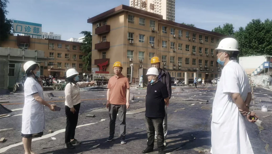 西安市第九医院品牌调研与落地现场 2