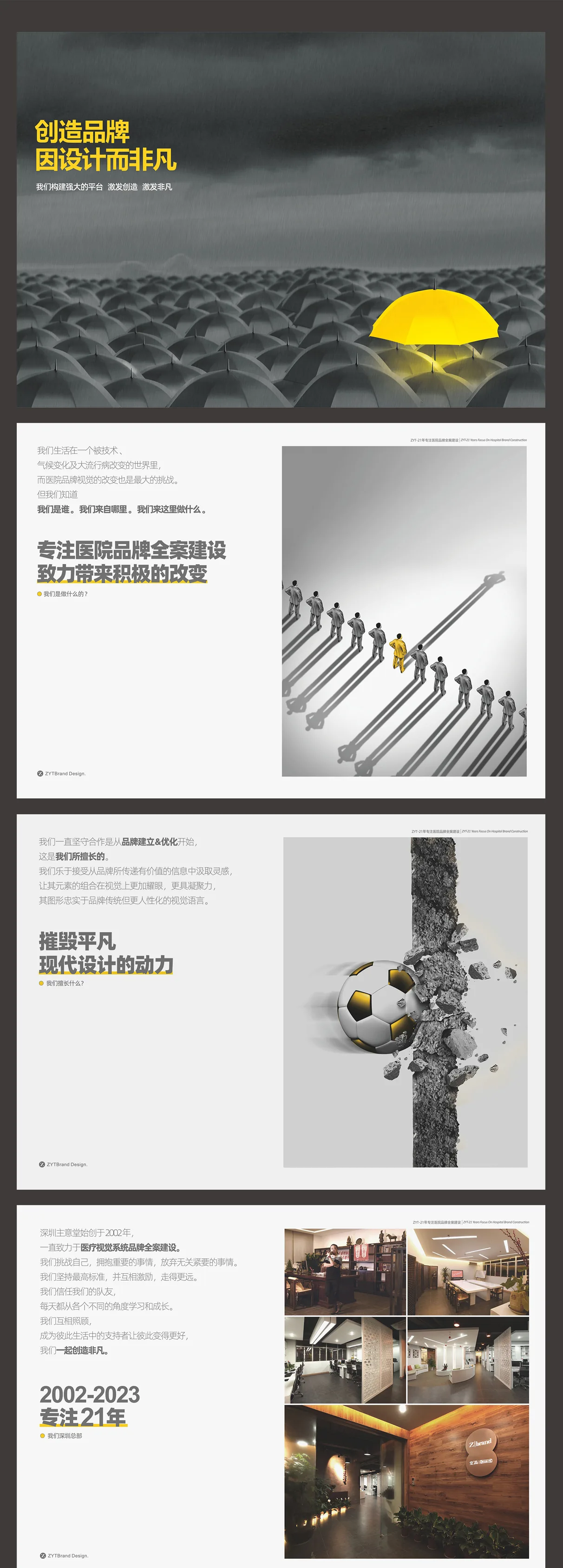 主意堂医院品牌设计年鉴内容 1