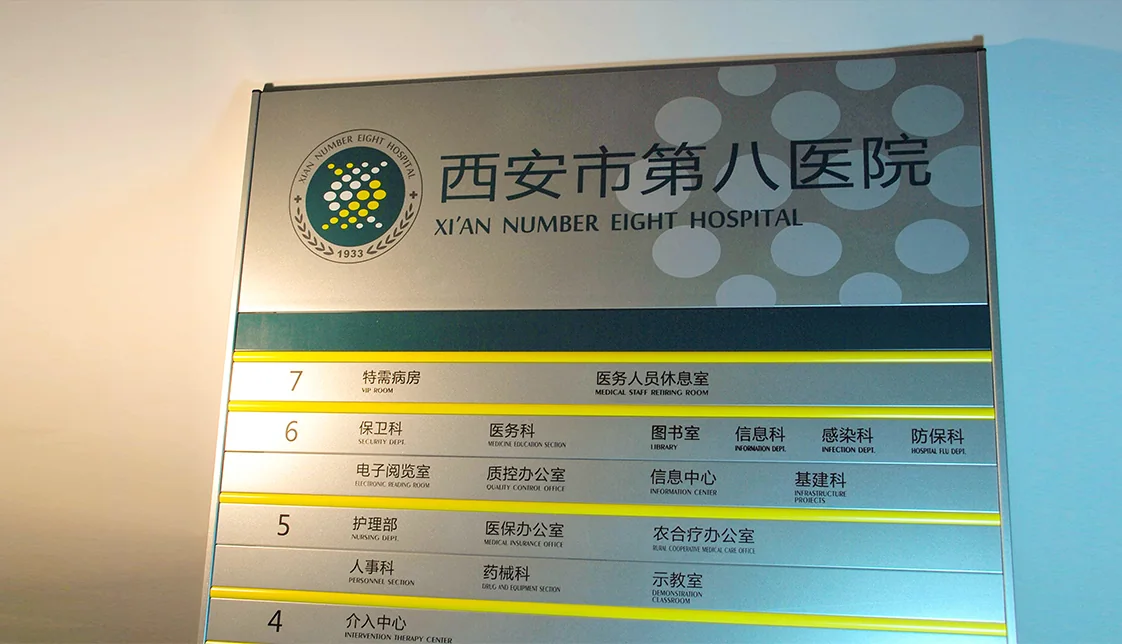 西安市第八医院品牌视觉案例